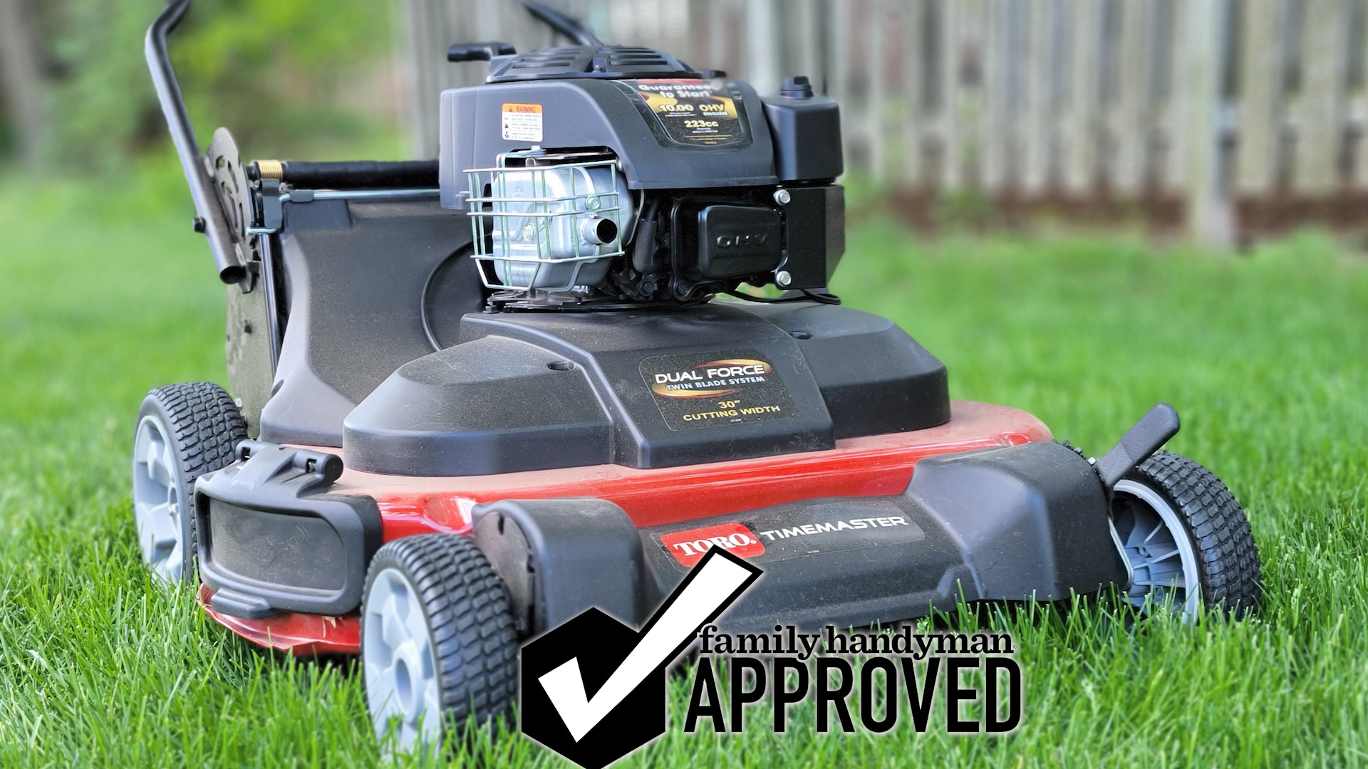 Family Handyman Approved Toro Mower